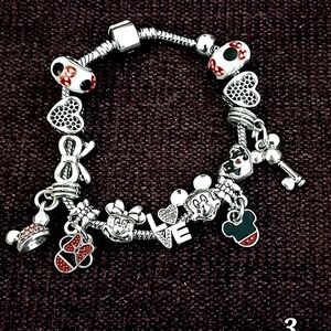 Mickey Mouse Hot Charm Bracelet